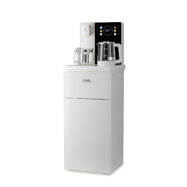 Кулер с чайным столиком Тиабар AEL TB83a-LD white купить в Тюмени