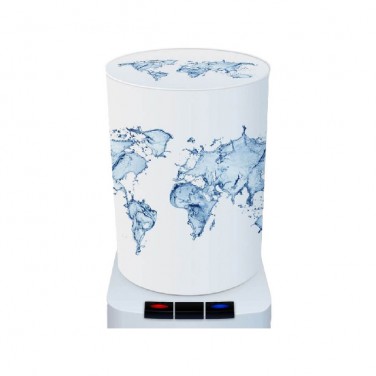 Чехол для бутыли 19 л (Карта мира)