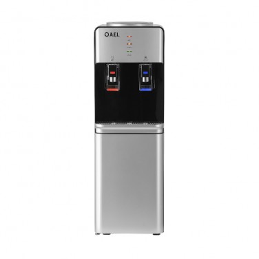 Кулер для воды LD-AEL-40c silver/black, шкаф