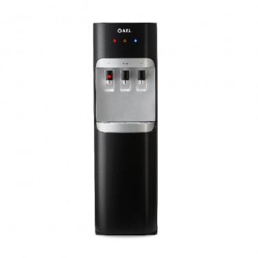 Кулер для воды LD-AEL-808a  black/silver (нижняя загрузка)  матовый