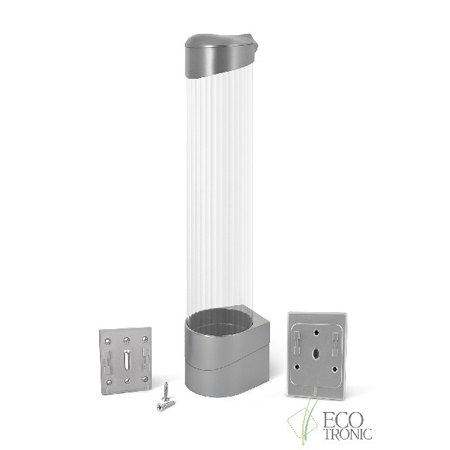 Стаканодержатель на шурупах Ecotronic  (silver) купить в Тюмени