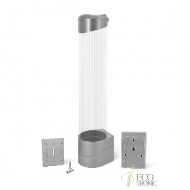 Стаканодержатель на шурупах Ecotronic  (silver)
